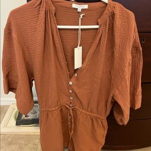 Z Supply NWT Romper size XS